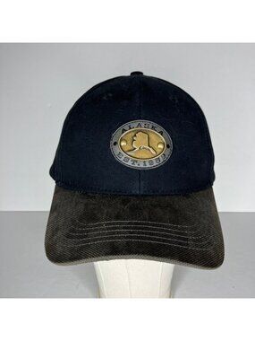 Alaska Outpost Hat Men's OSFM Adjustable Black Brown Est. 1959 State Cap